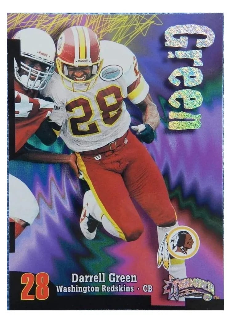 1998 Skybox Thunder Darrell Green #27 card