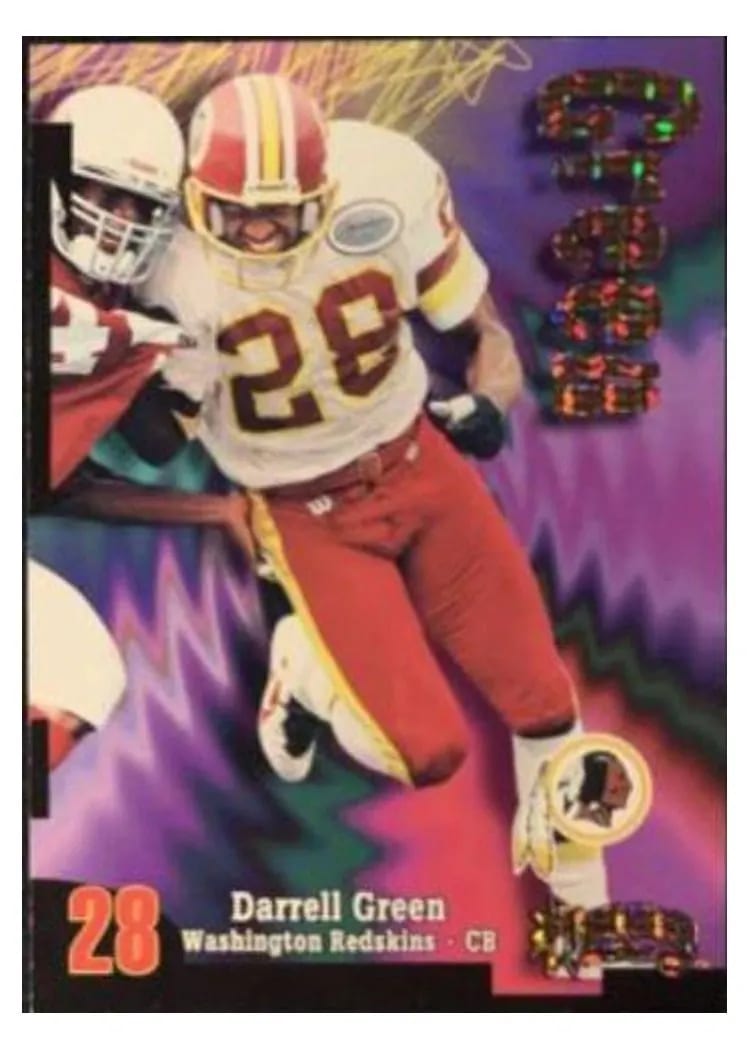 1998 Skybox Thunder Darrell Green #27 card