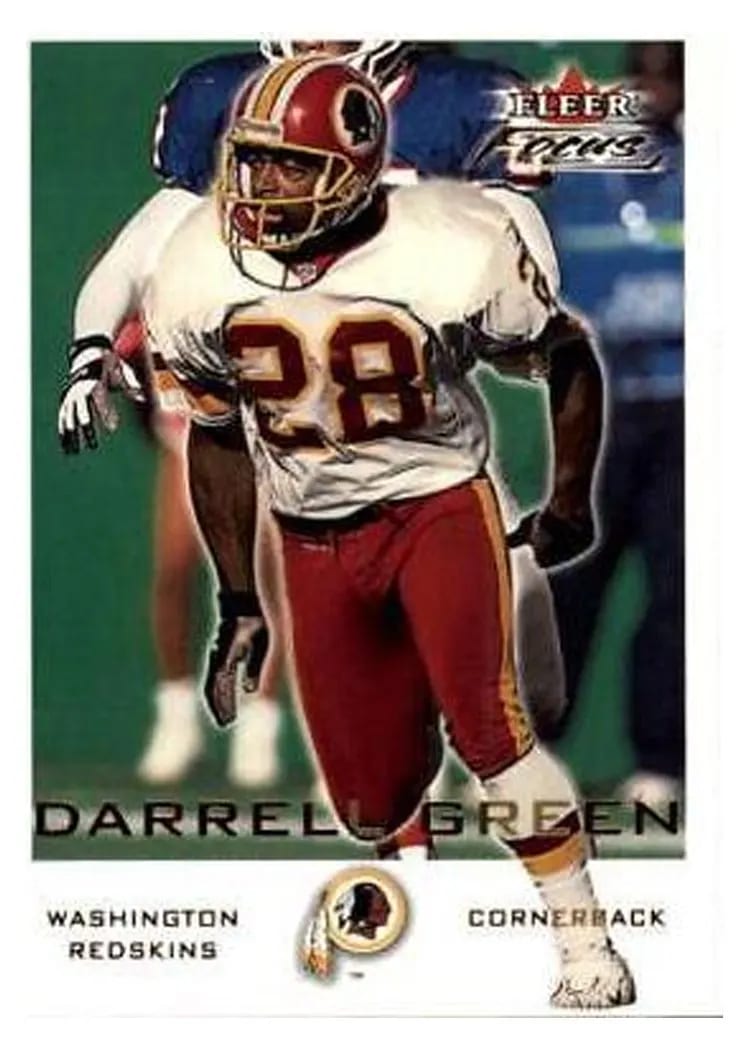 2000 Fleer Focus Darrell Green #32 card
