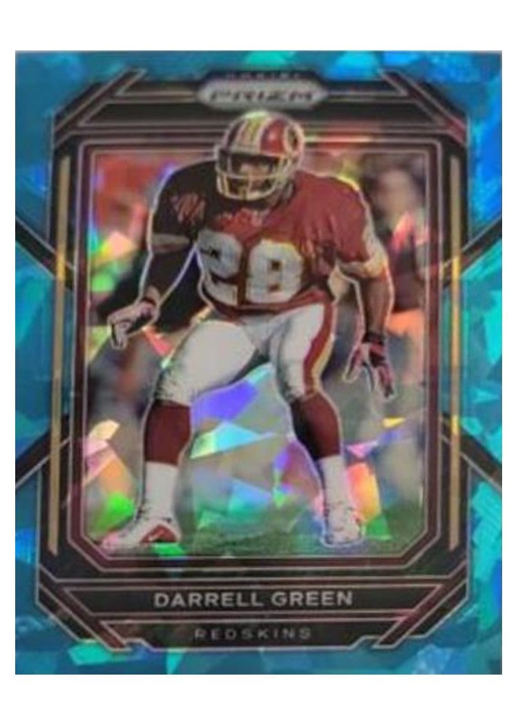 2022 Panini Prizm Base Set Darrell Green Blue Ice #299 card