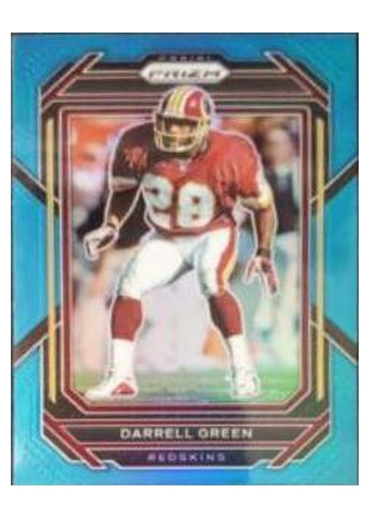 2022 Panini Prizm Base Set Darrell Green #299 card