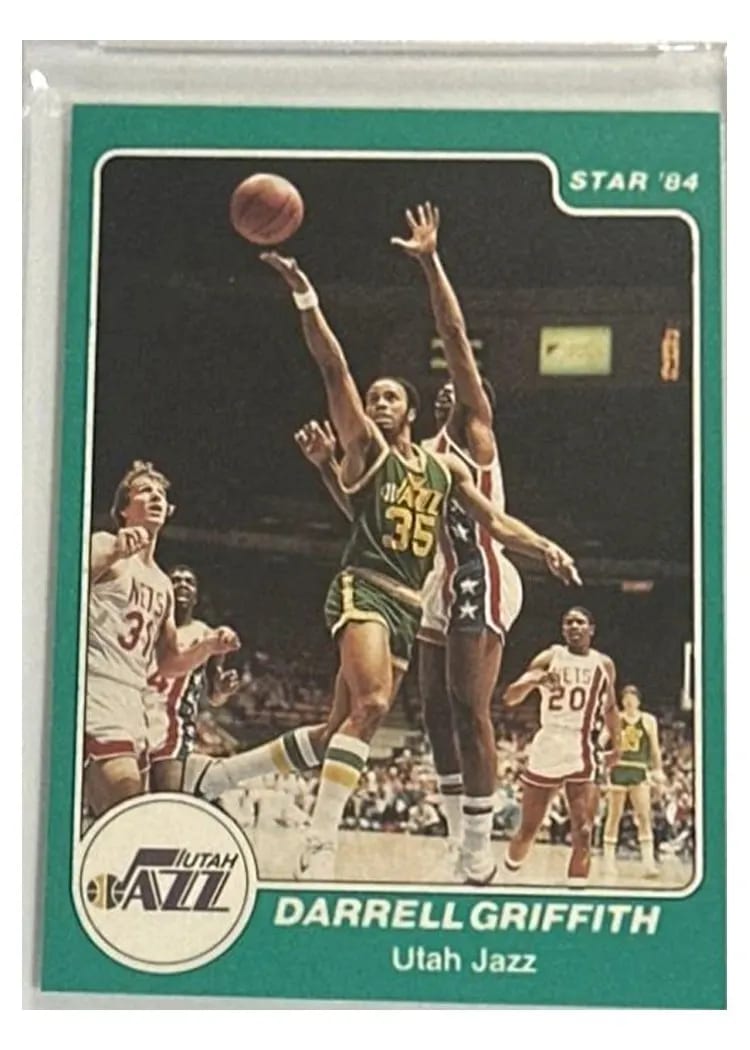 Darrell Griffith 1983 Star card