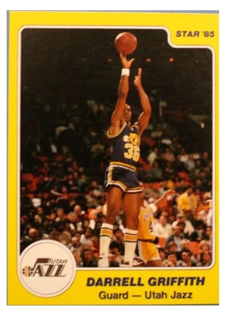 1984 Star Darrell Griffith #230 card