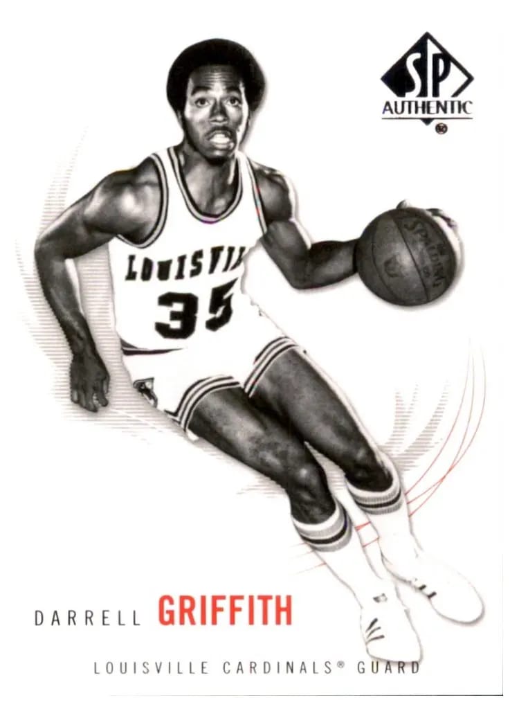 2010 SP Authentic Darrell Griffith #36 card