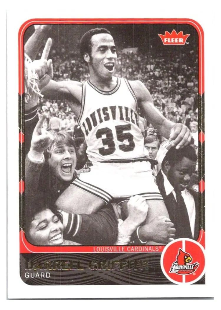 2011 Fleer Retro Darrell Griffith #48 card