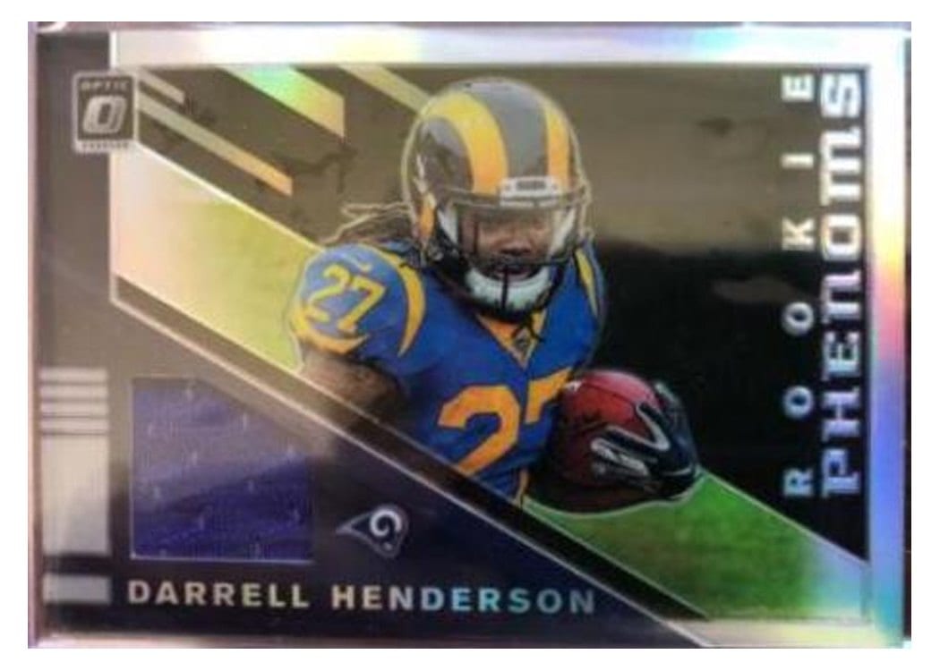 2019 Donruss Optic Rookie Phenoms Darrell Henderson #RP10 card