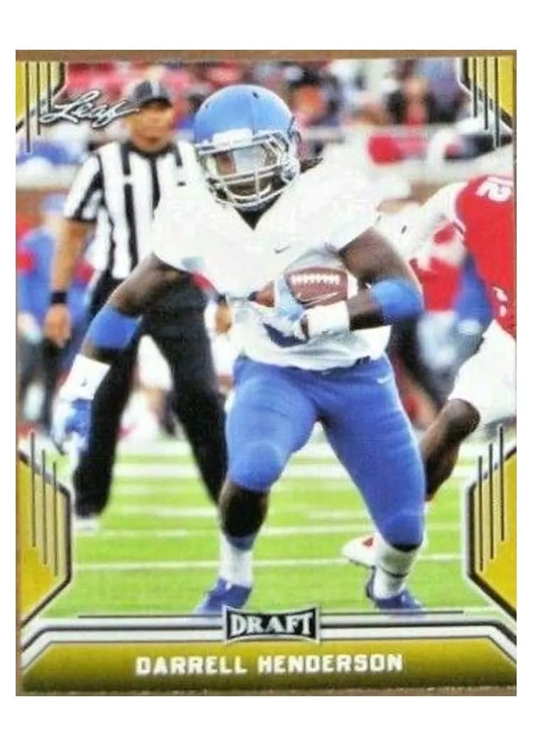 2019 Leaf Draft Darrell Henderson #15 card