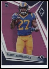 2019 Panini Phoenix Darrell Henderson #125 card