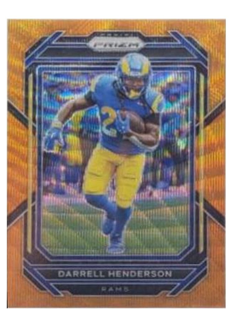 2022 Panini Prizm Base Set Darrell Henderson #160 card