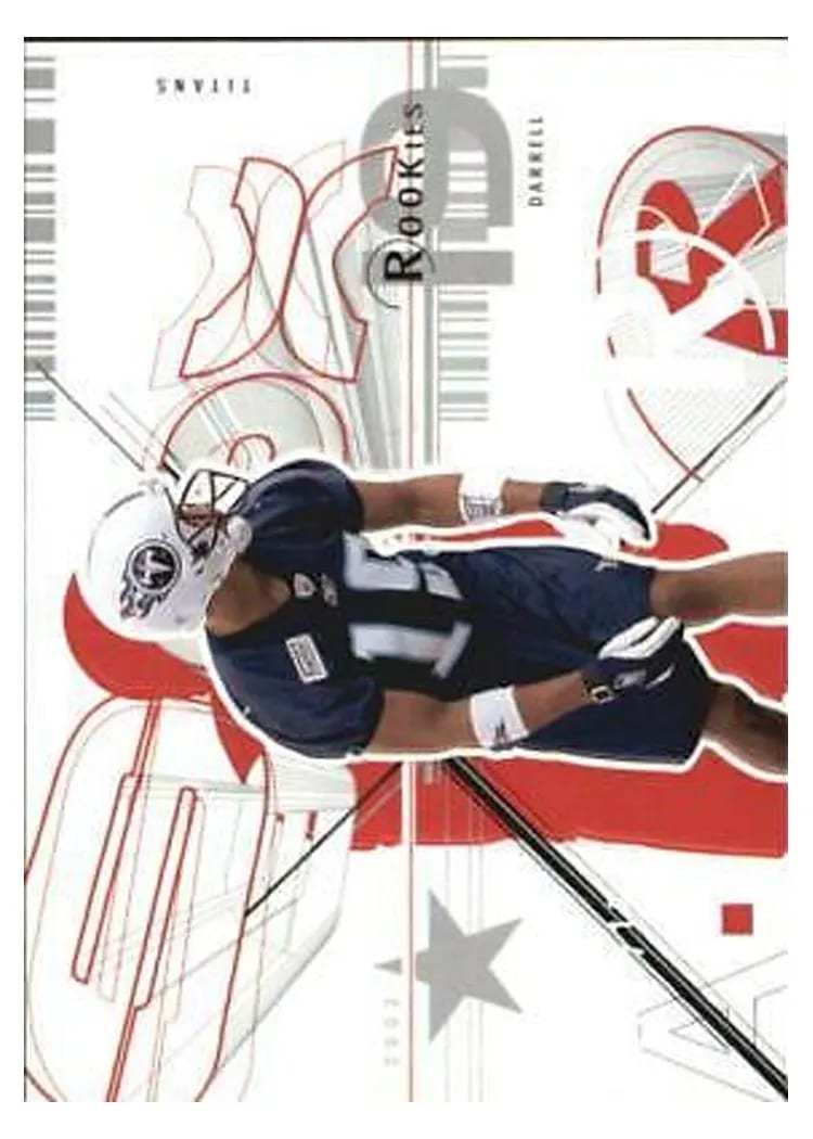 2002 Spx Darrell Hill #107 card