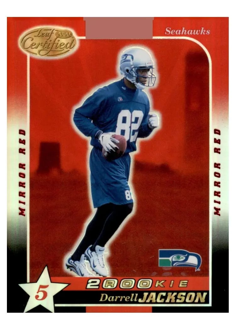2000 Leaf Certified Darrell Jackson #248 card