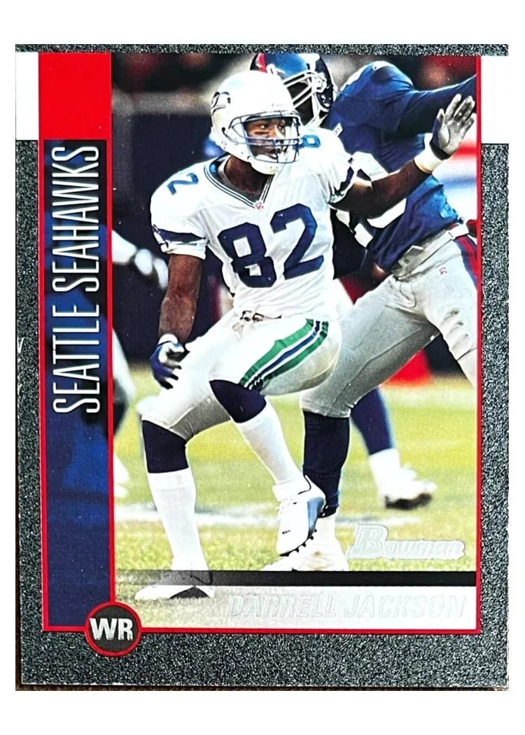 2002 Bowman Darrell Jackson #7 card