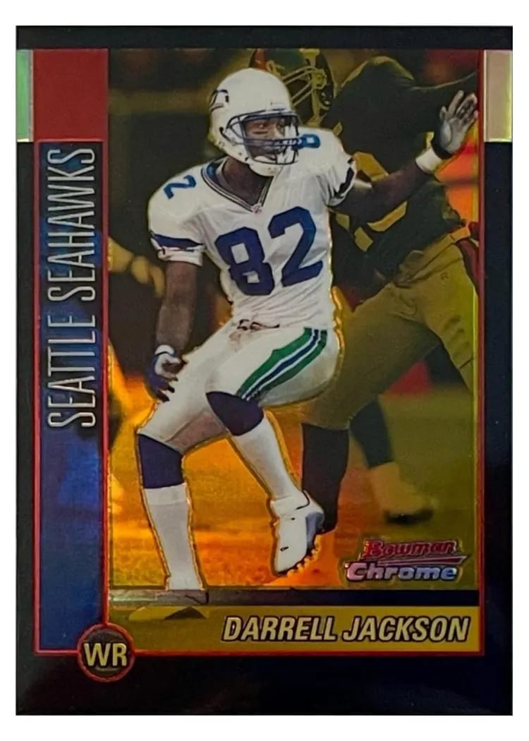 2002 Bowman Chrome Darrell Jackson #7 card