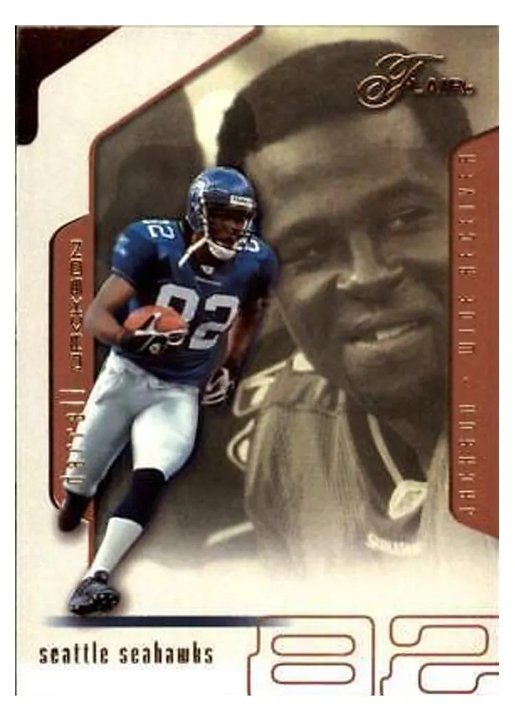 2002 Flair Darrell Jackson #10 card
