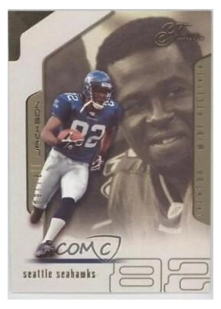 2002 Flair Darrell Jackson #10 card