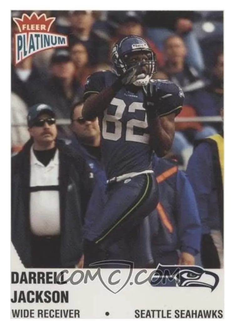 2003 Fleer Platinum Darrell Jackson #20 card