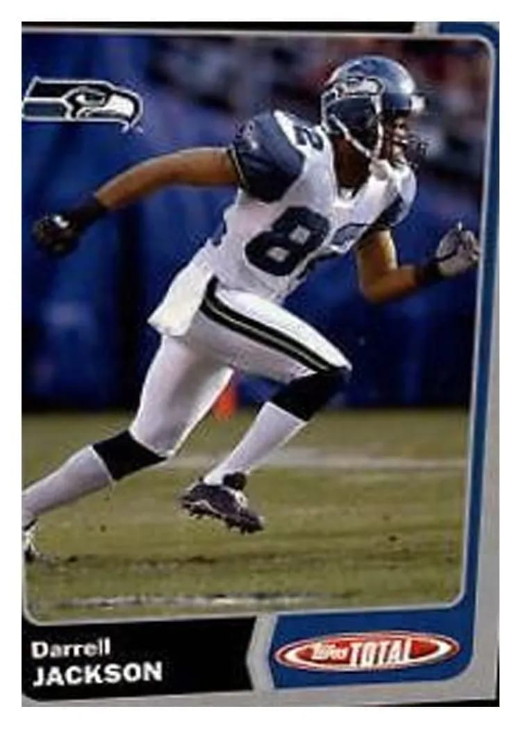 2003 Topps Total Darrell Jackson #60 card