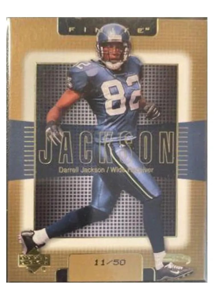 2003 Upper Deck Finite Darrell Jackson #60 card