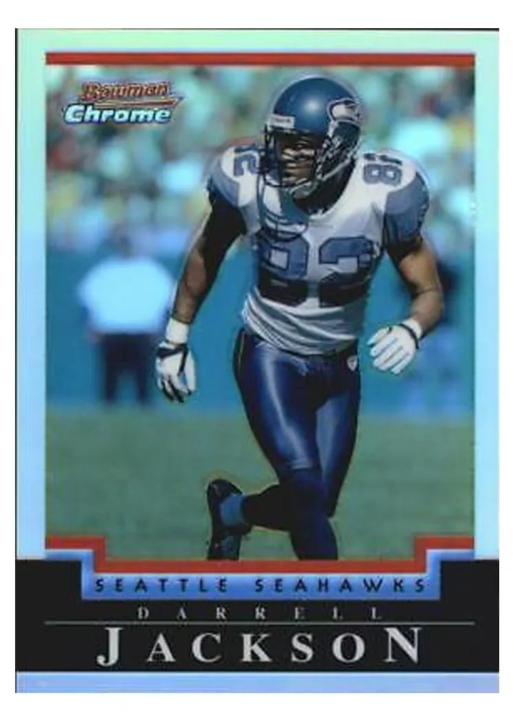 2004 Bowman Chrome Darrell Jackson #98 card