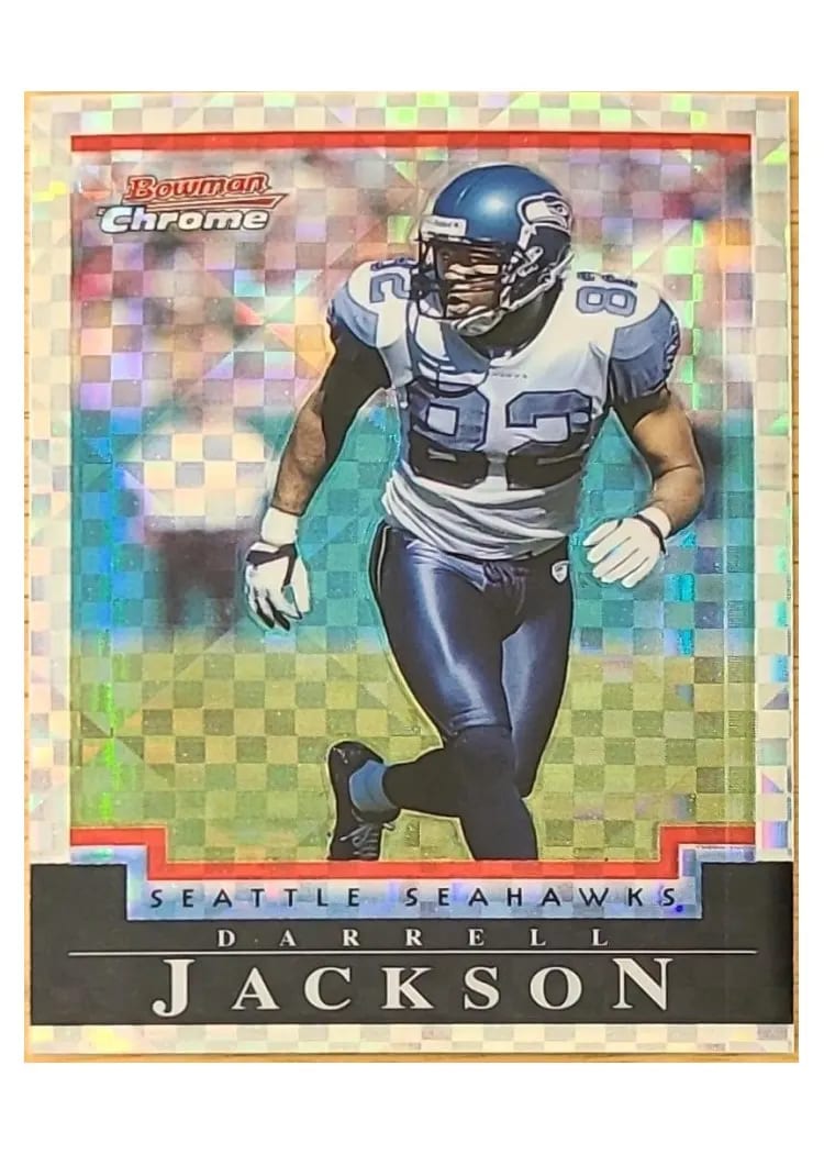 2004 Bowman Chrome Darrell Jackson #98 card