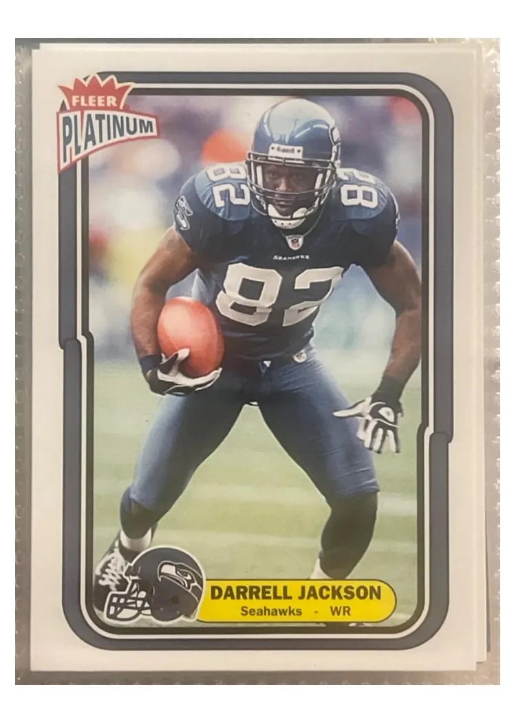 2004 Fleer Platinum Darrell Jackson #5 card
