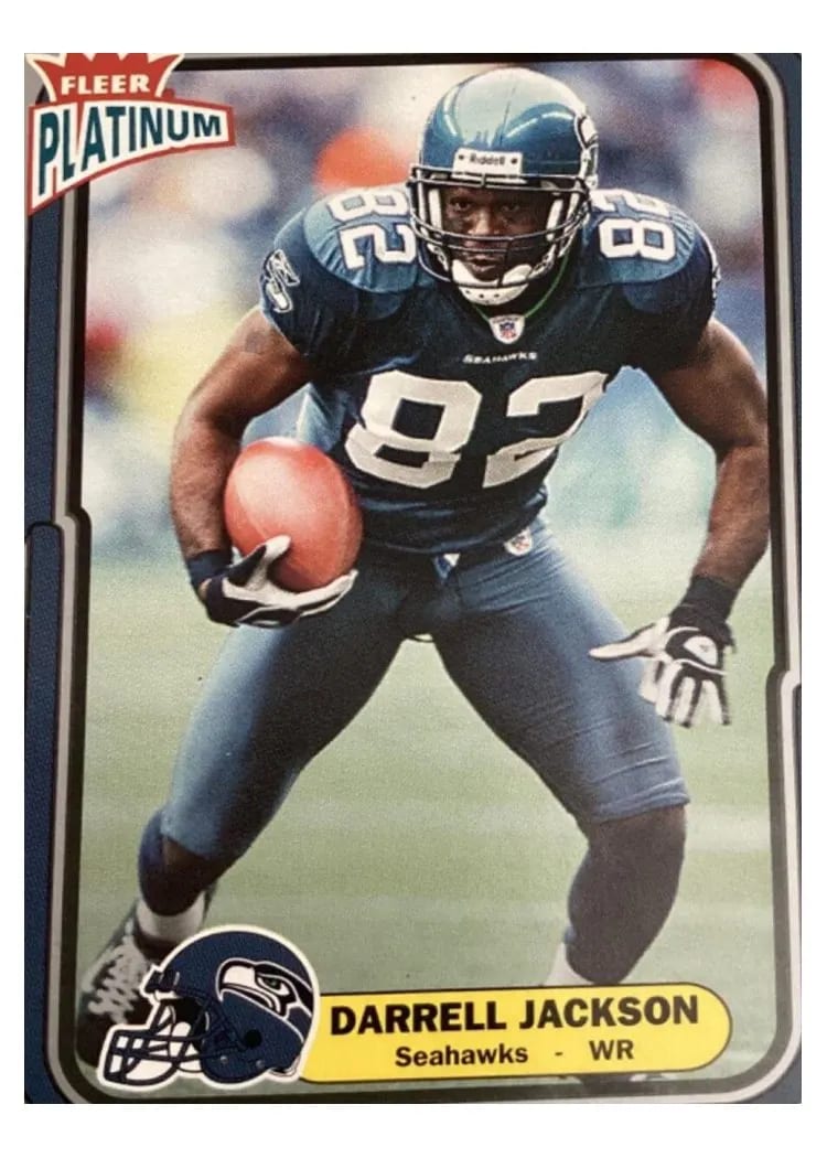 2004 Fleer Platinum Darrell Jackson #5 card