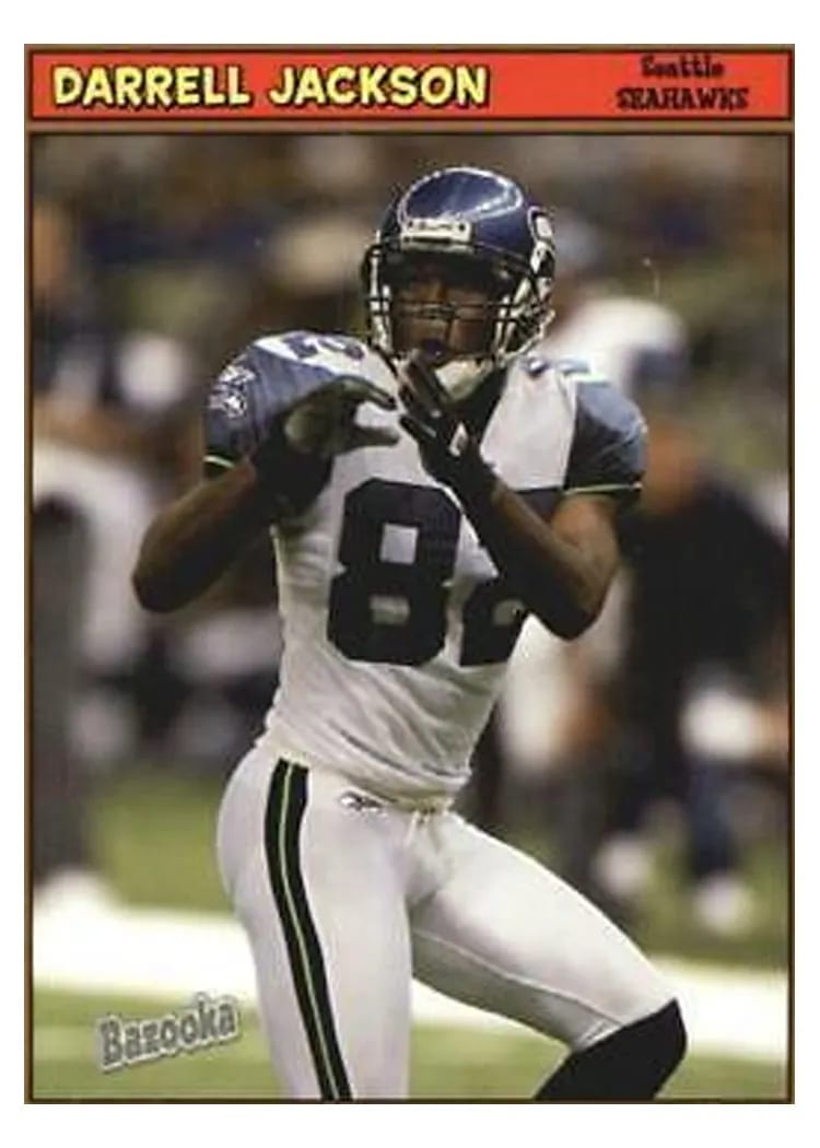 2005 Bazooka Darrell Jackson #31 card