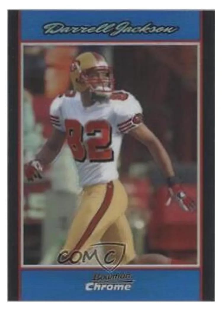 2007 Bowman Chrome Darrell Jackson #BC212 card