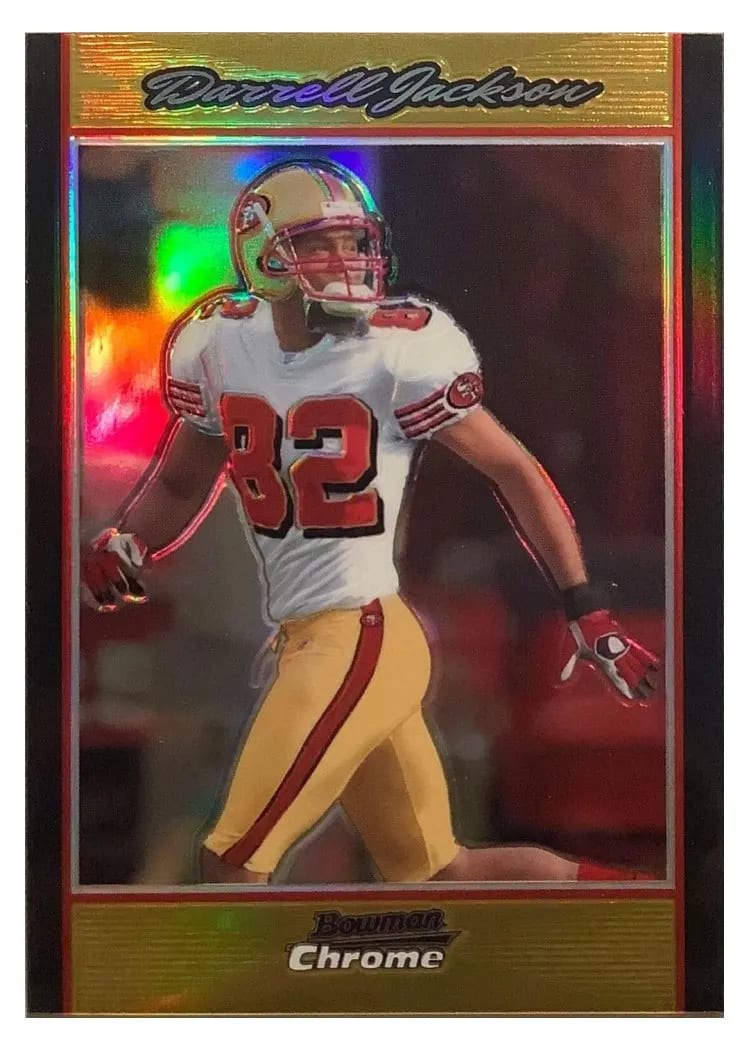 2007 Bowman Chrome Darrell Jackson #BC212 card