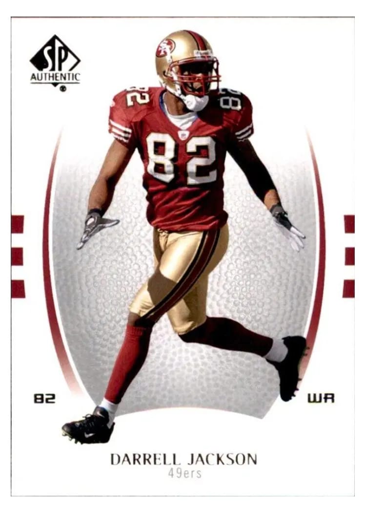 2007 SP Authentic Darrell Jackson #26 card