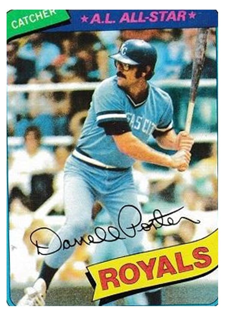 1980 Topps Darrell Porter #360 card