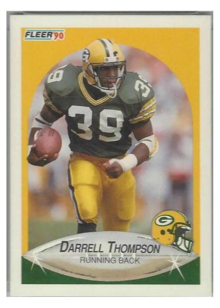 1990 Fleer Update Darrell Thompson #U-99 card