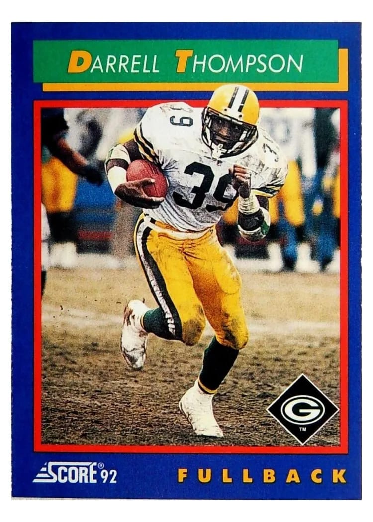 1992 Panini Score Darrell Thompson #71 card