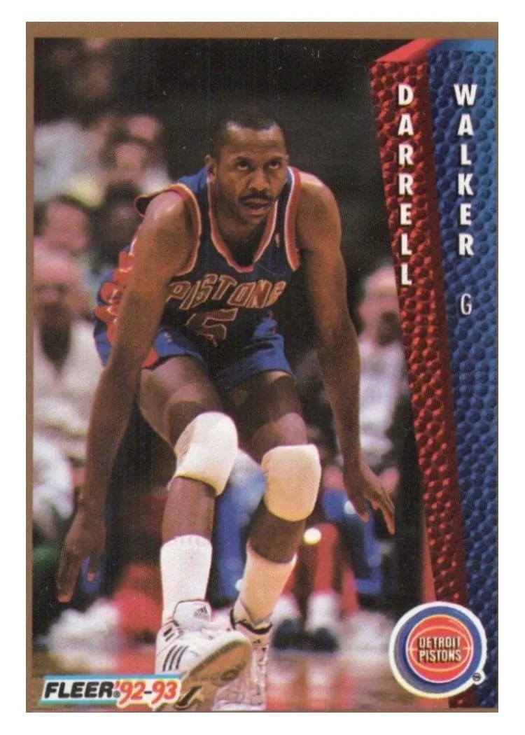 1992 Fleer Darrell Walker #70 card