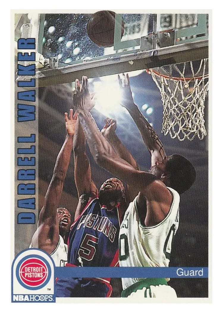 1992 Hoops Darrell Walker #69 card