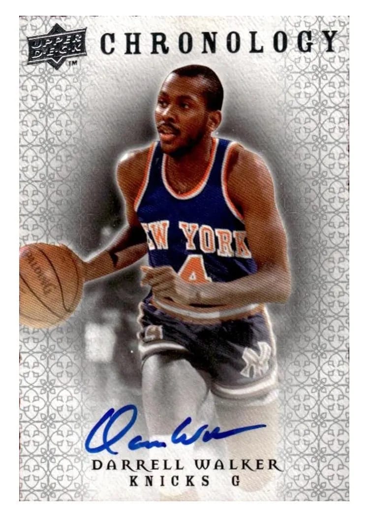 2007 Upper Deck Chronology Darrell Walker #21 card