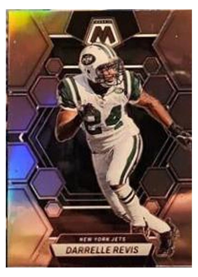 2023 Panini Mosaic Base Set Darrelle Revis #80 card