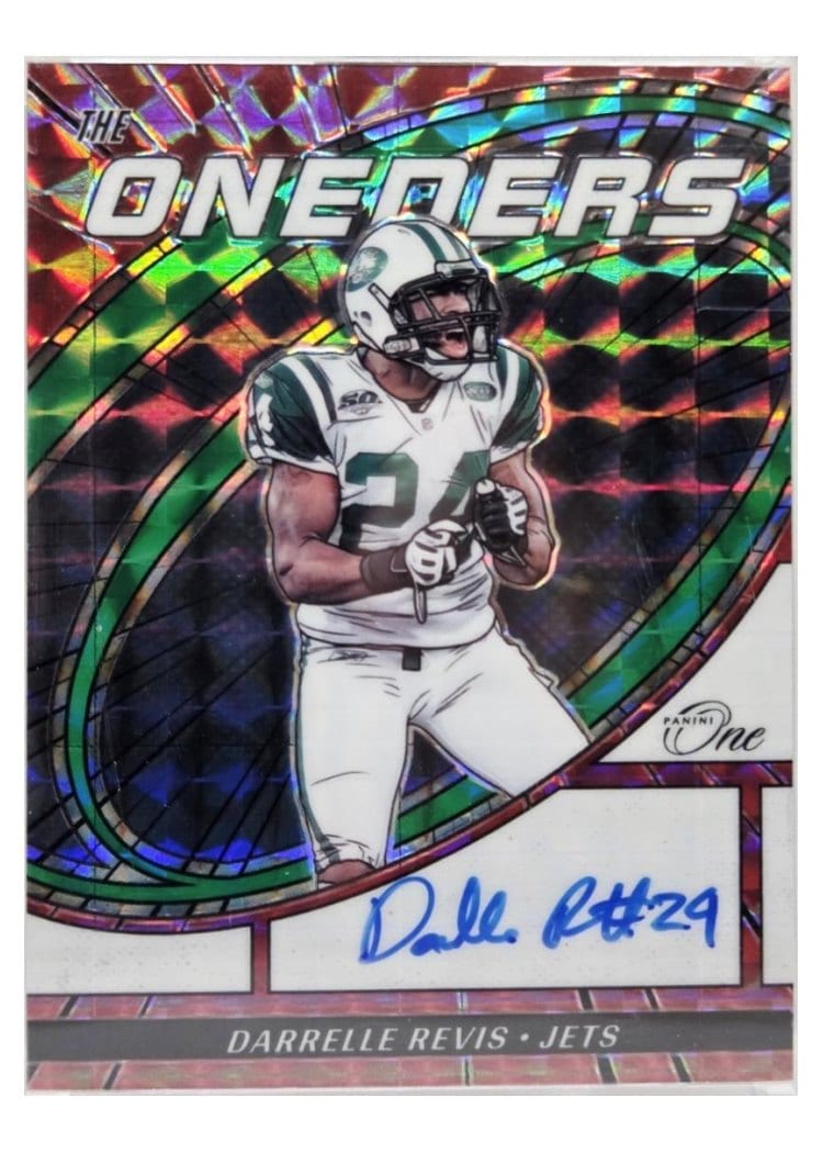 2023 Panini One The Oneders Autographs Darrelle Revis #363 card