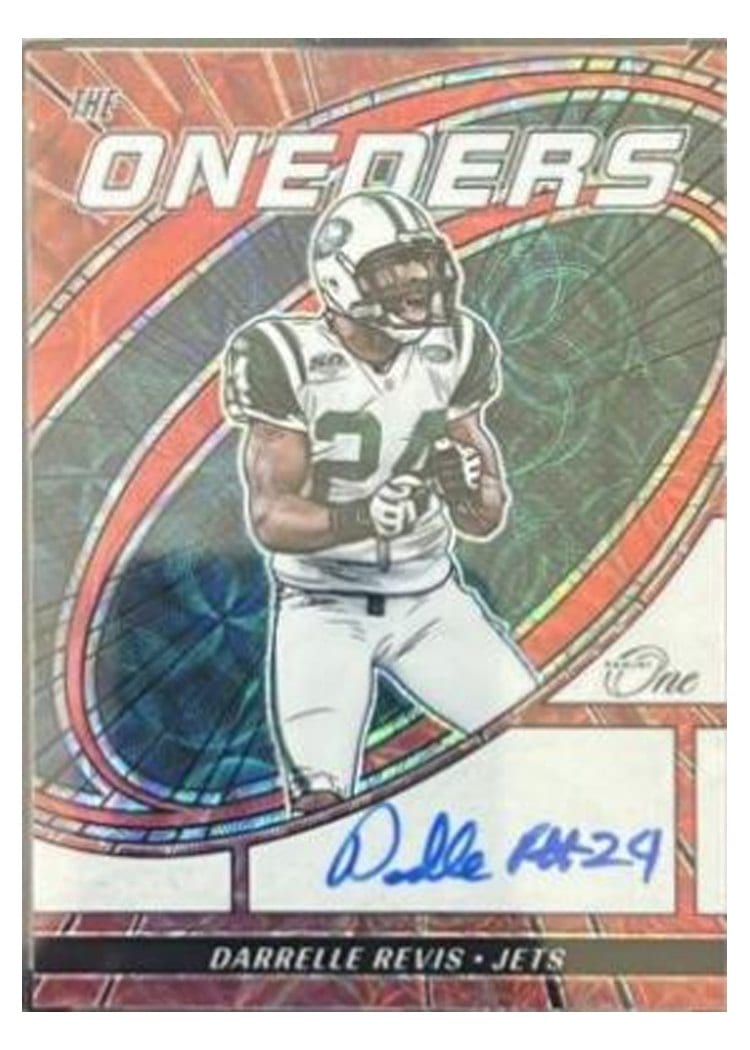 2023 Panini One The Oneders Autographs Darrelle Revis #363 card