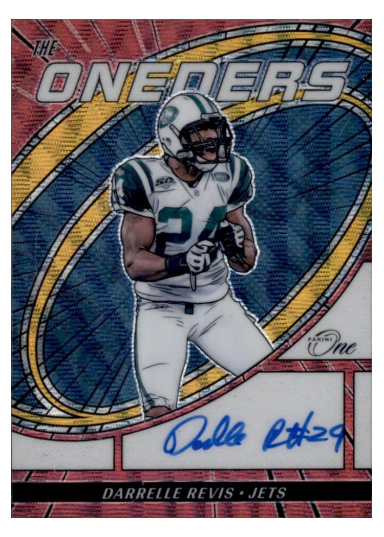 2023 Panini One The Oneders Autographs Darrelle Revis #363 card