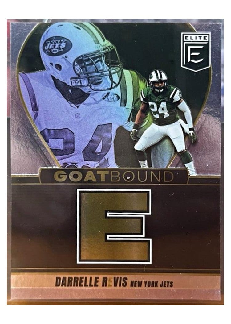2025 Donruss Elite GoatBound Darrelle Revis #18 card