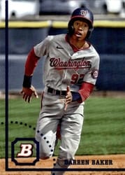 2022 Bowman Heritage Prospects Darren Baker #BHP-136 card