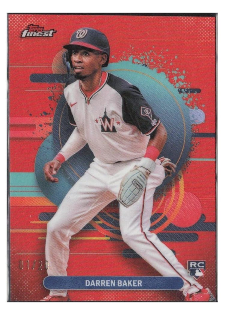 2025 Finest Base Set Darren Baker #156 card