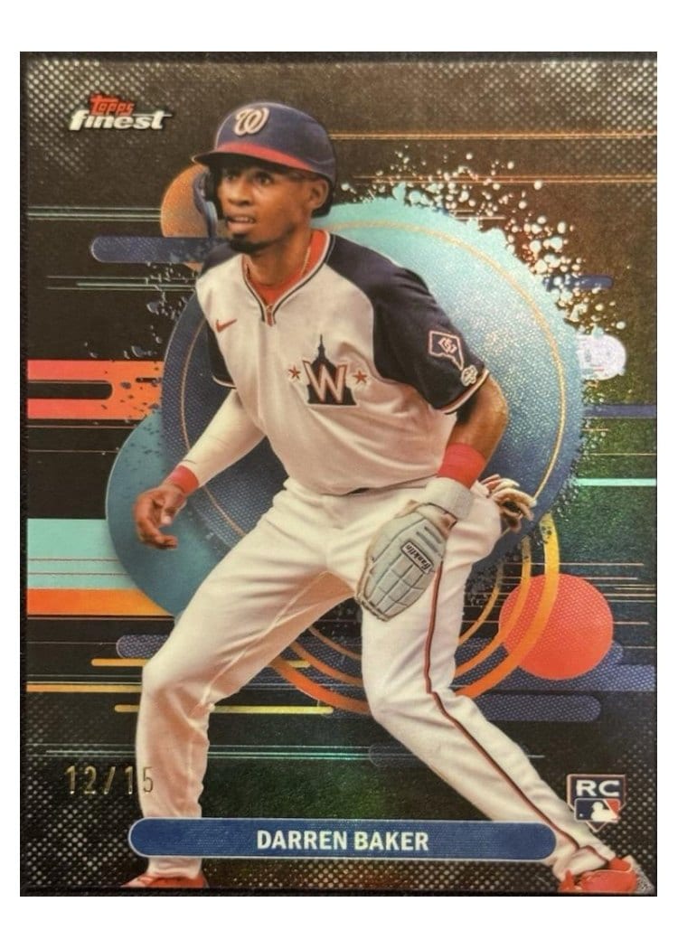 2025 Finest Base Set Darren Baker #156 card