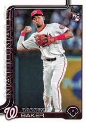 2025 Topps Base Set Darren Baker #511 card