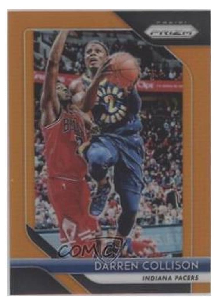 2018-19 Panini Prizm Base Set Darren Collison Orange Prizm #104