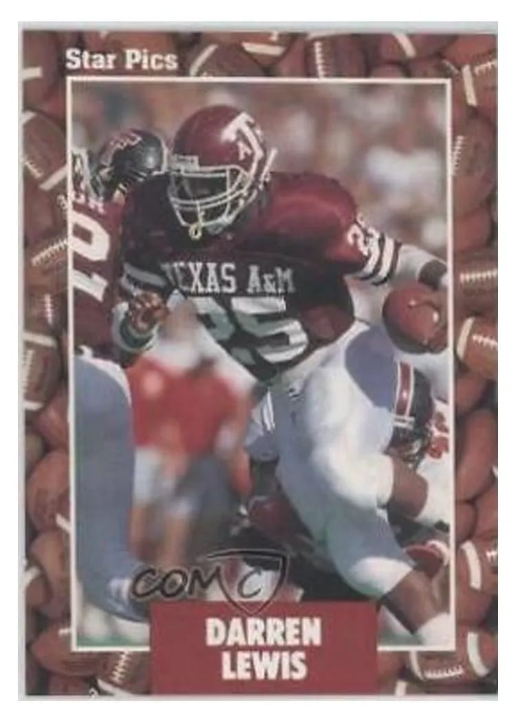 1991 Star Pics Darren Lewis #94 card