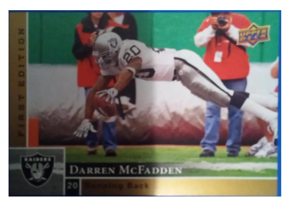 2009 Upper Deck First Edition Darren McFadden #108 card