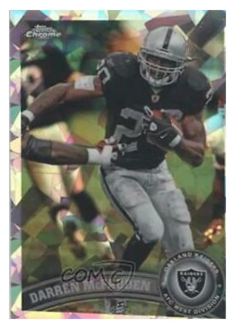 2011 Topps Chrome Darren McFadden #69 card