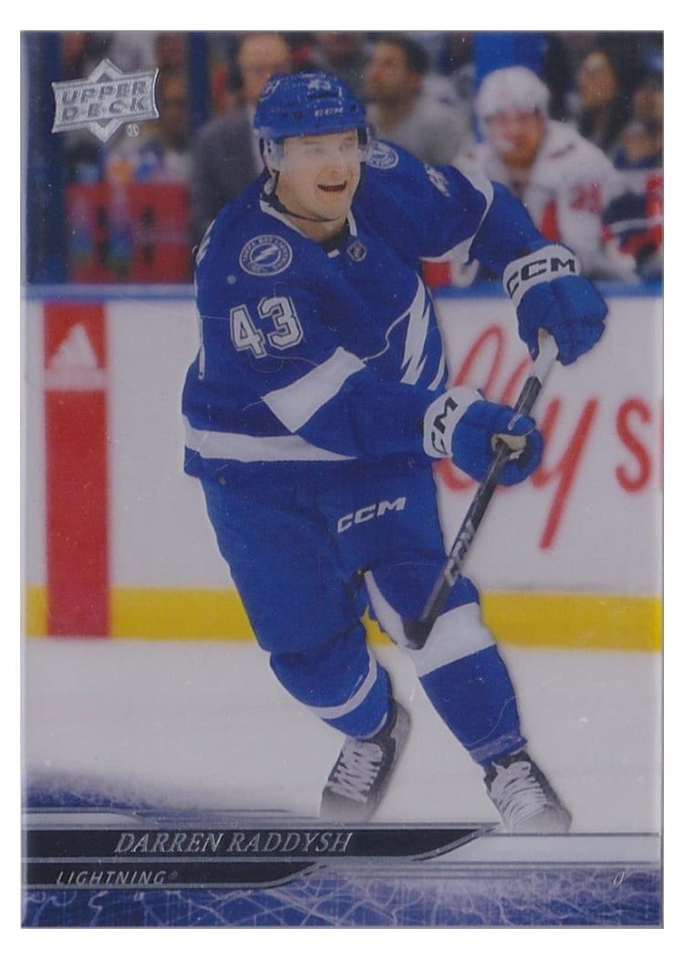 2024-25 Upper Deck Base Set Darren Raddysh Clear Cut #410 card